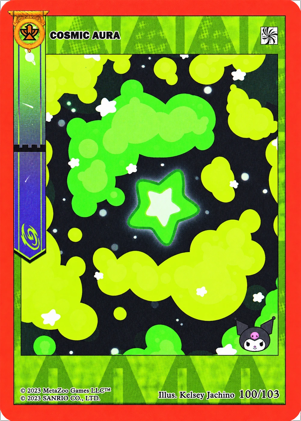 Cosmic Aura 100/103 Non-Holo — Kuromi's Cryptid Carnival