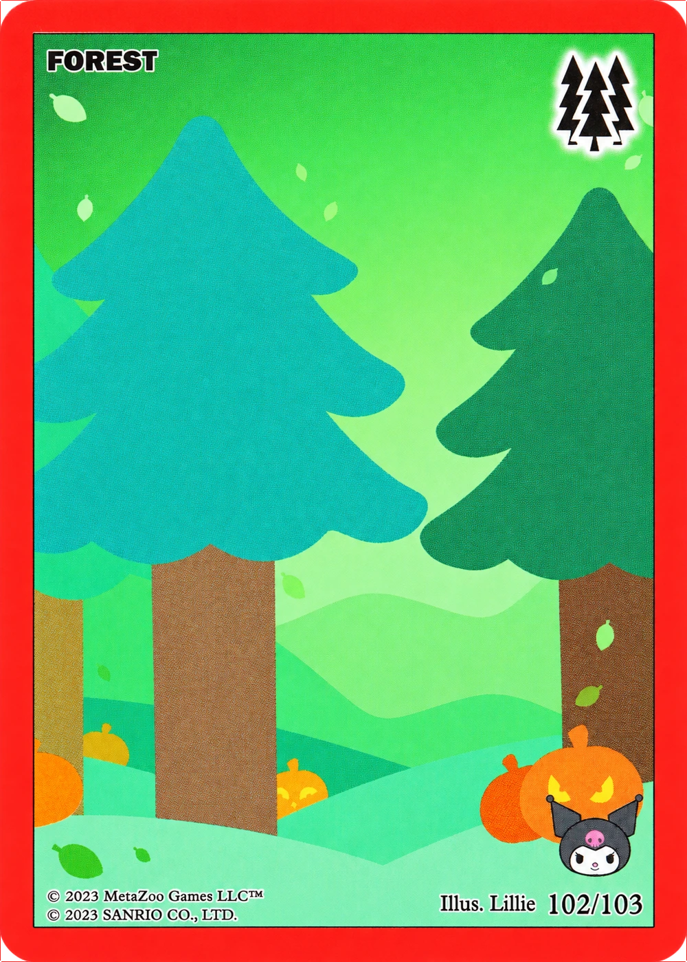 Forest 102/103 Non-Holo — Kuromi's Cryptid Carnival
