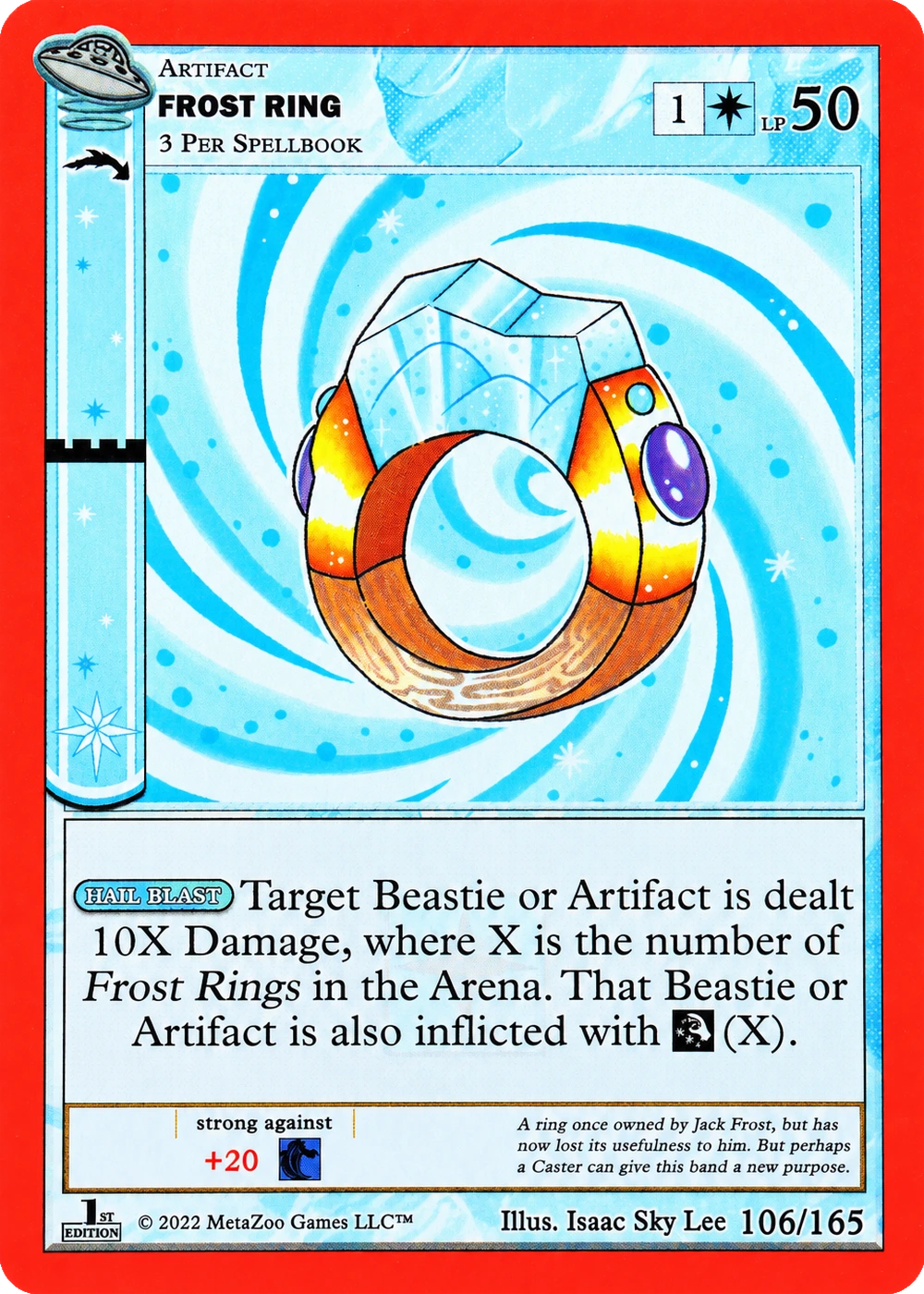 Frost Ring 106/165 Non-Holo MetaZoo UFO