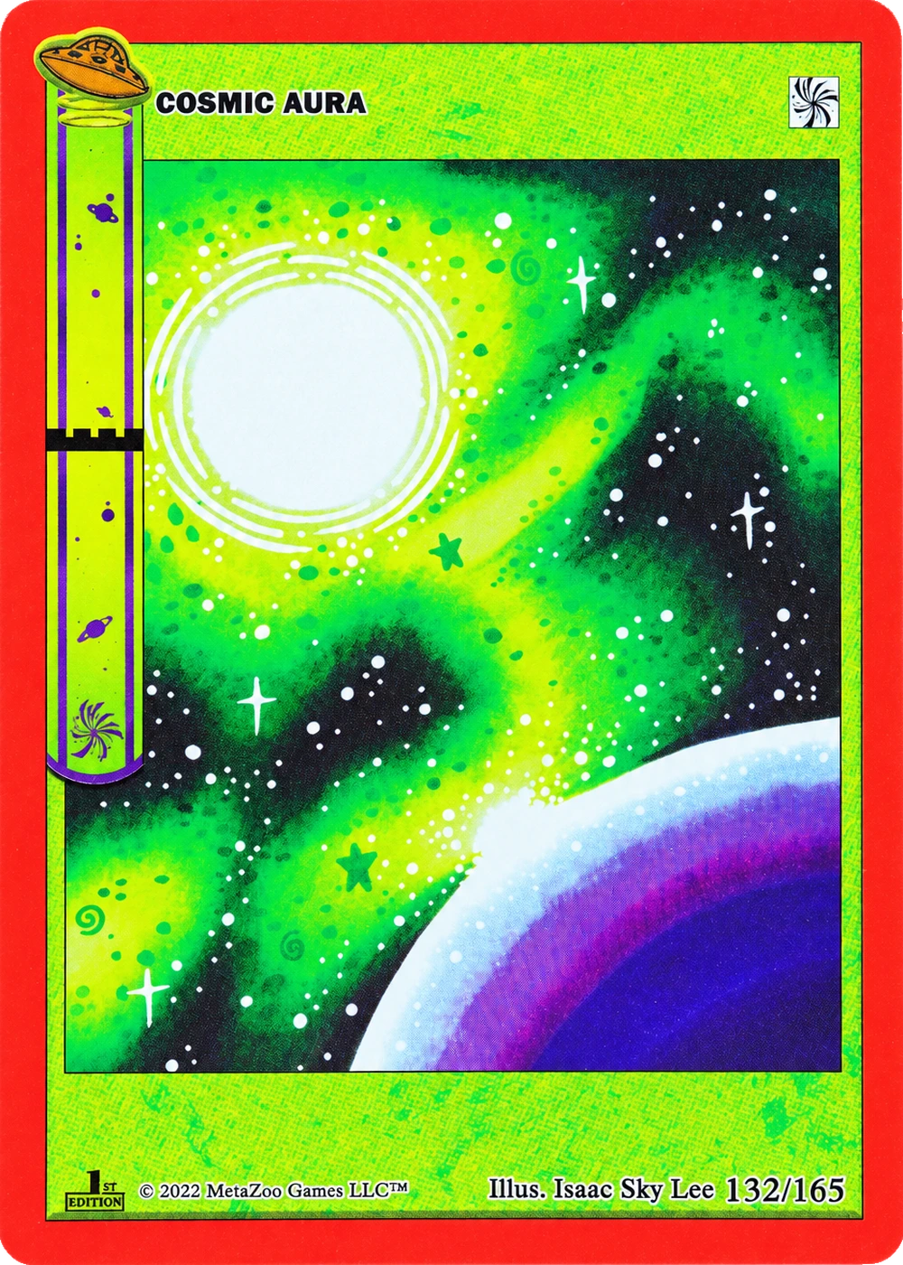 Cosmic Aura 132/165 Non-Holo MetaZoo UFO