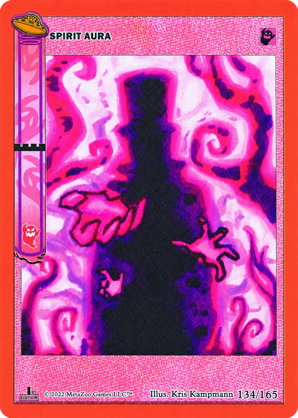 Spirit Aura 134/165 Non-Holo MetaZoo UFO