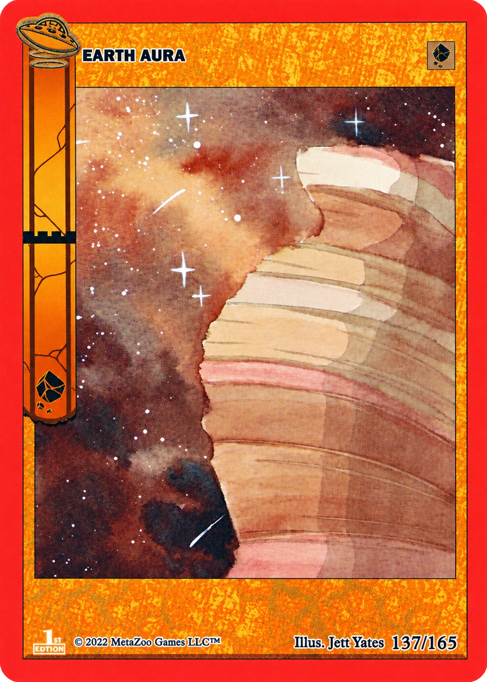 Earth Aura 137/165 Non-Holo MetaZoo UFO