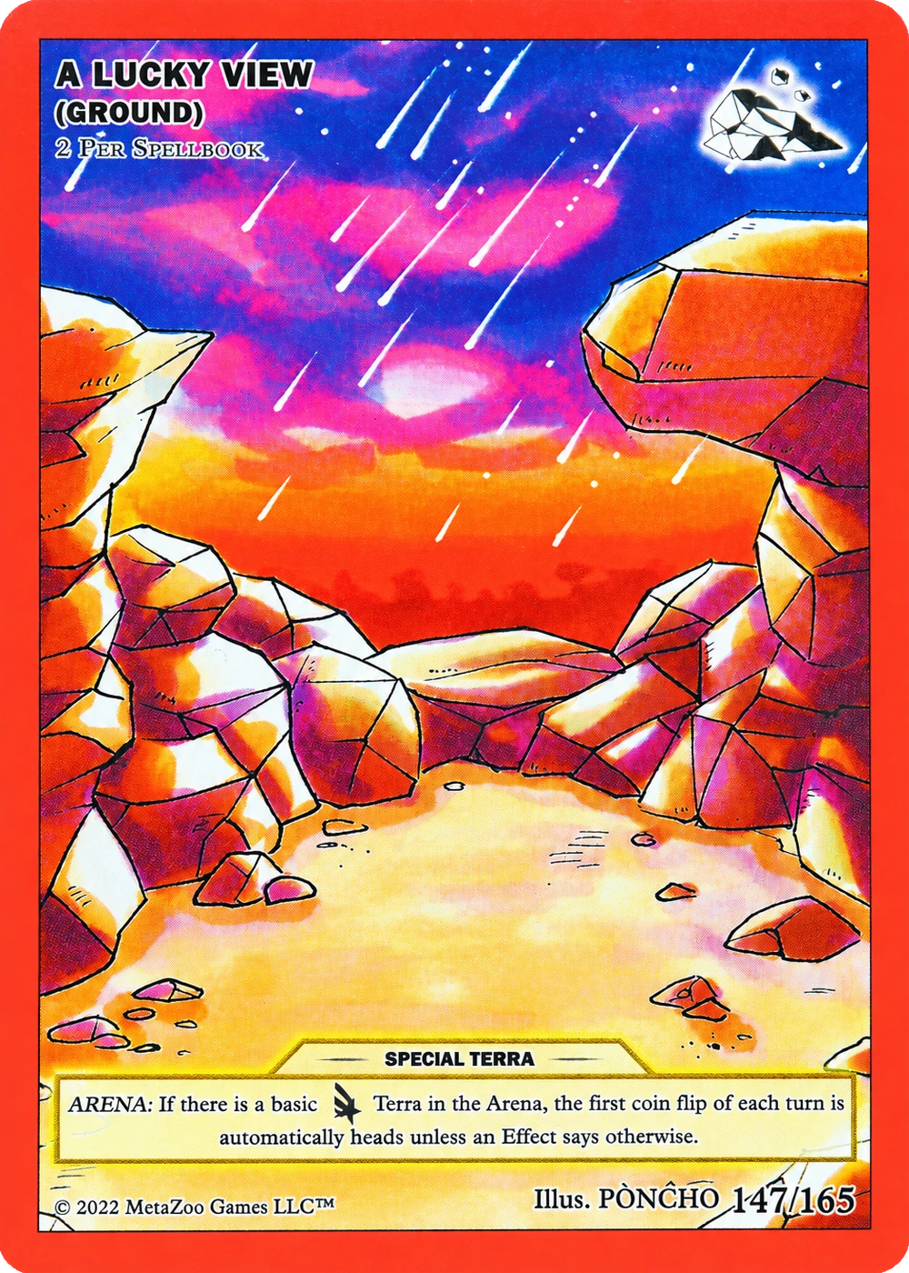 A Lucky View (Ground) 147/165 Non-Holo MetaZoo UFO