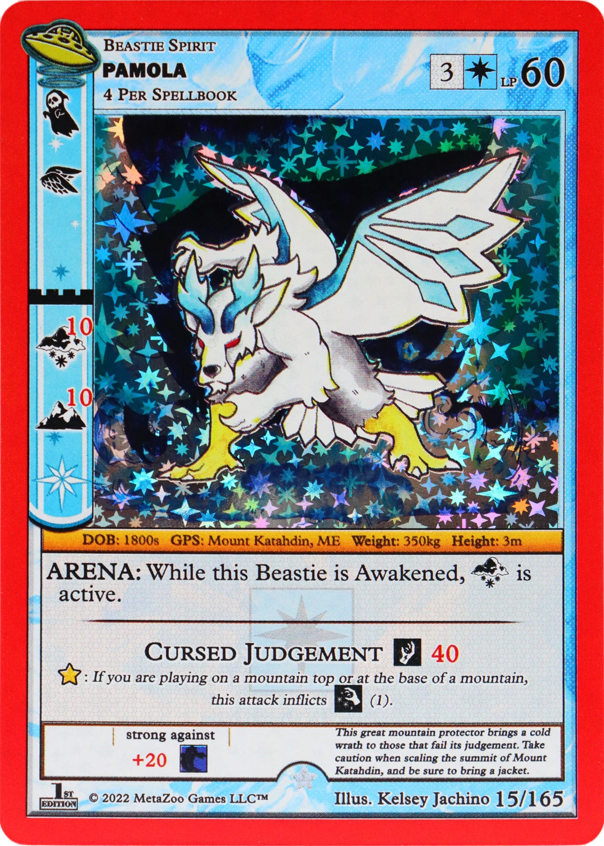 Pamola 15/165 Full Holo MetaZoo UFO