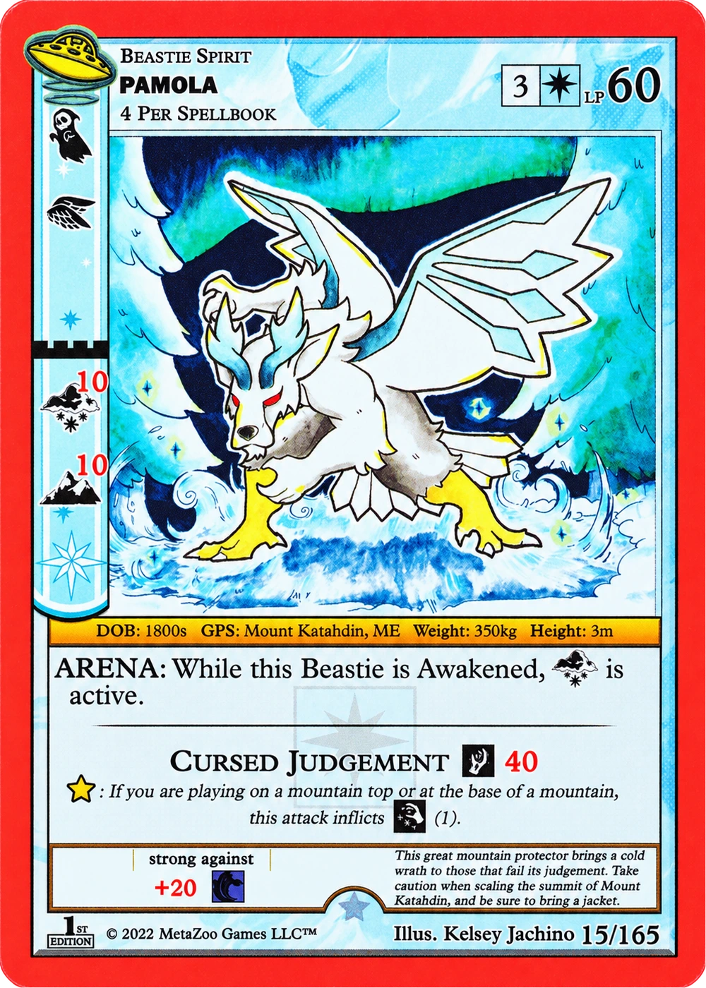 Pamola 15/165 Non-Holo MetaZoo UFO