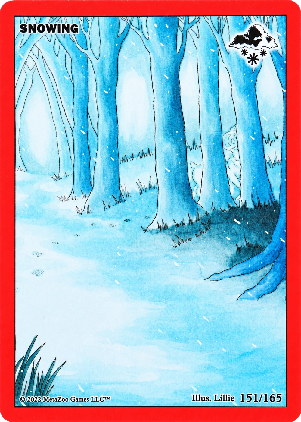 Snowing 151/165 Non-Holo MetaZoo UFO