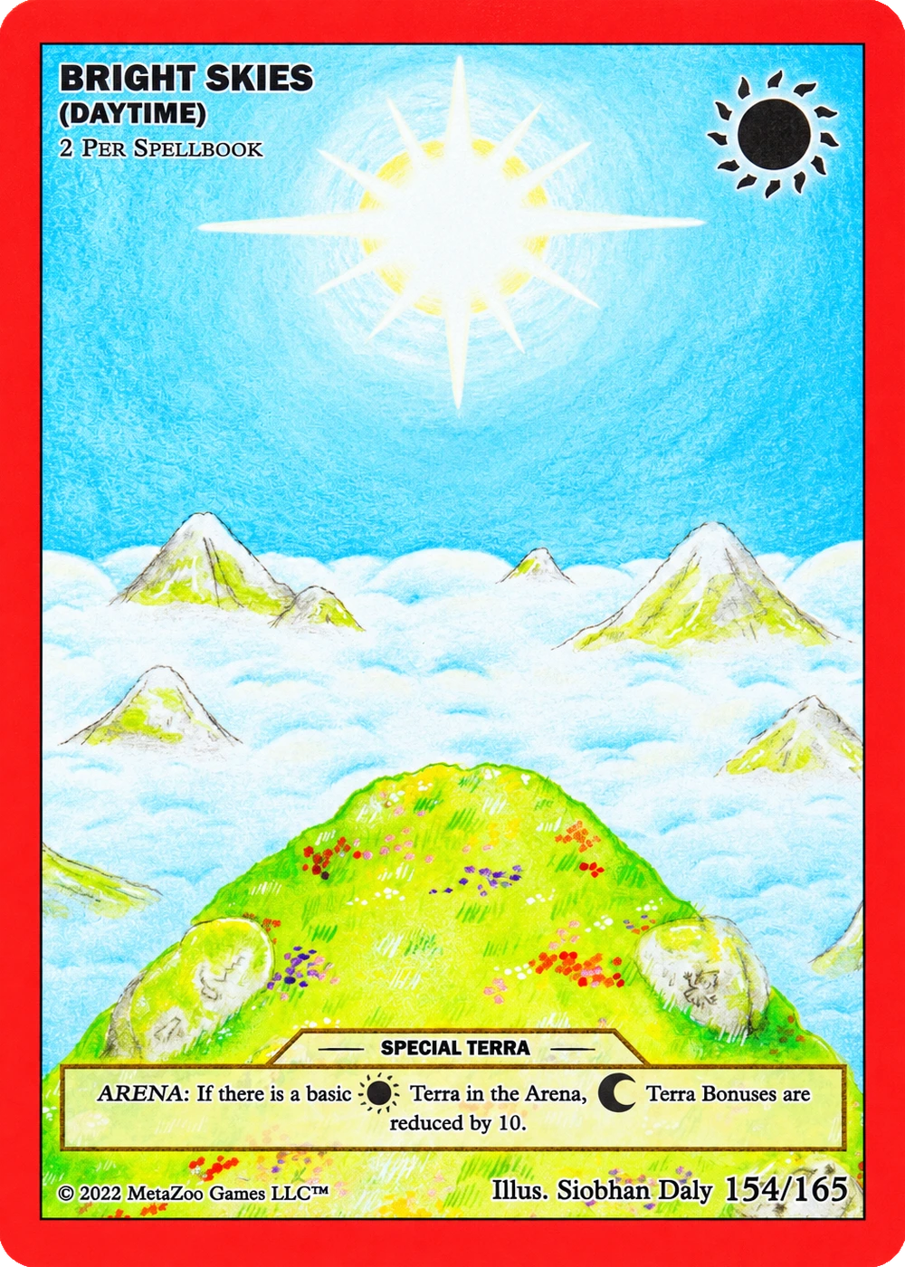 Bright Skies (Daytime) 154/165 Non-Holo MetaZoo UFO