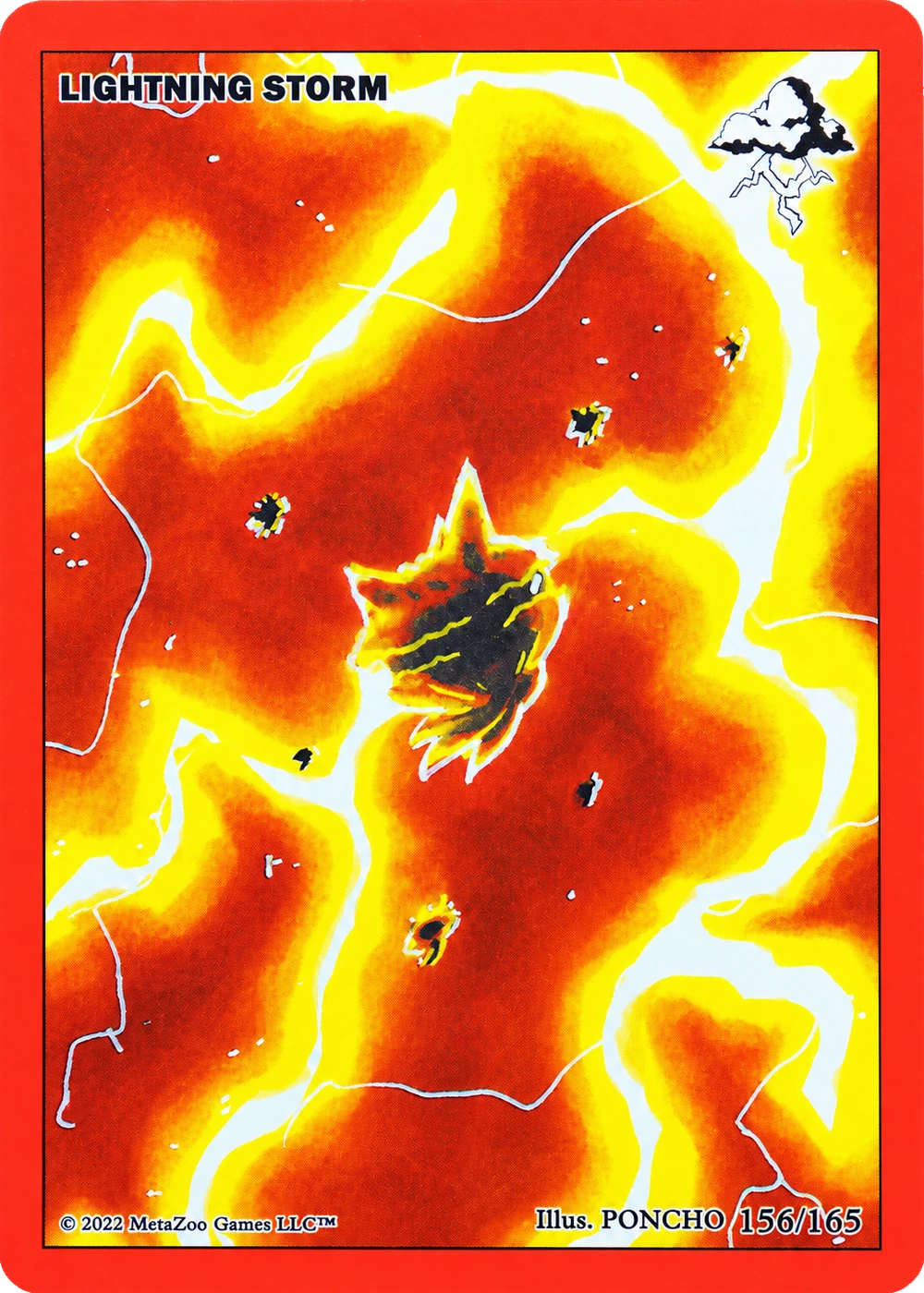 Lightning Storm 156/165 Non-Holo MetaZoo UFO