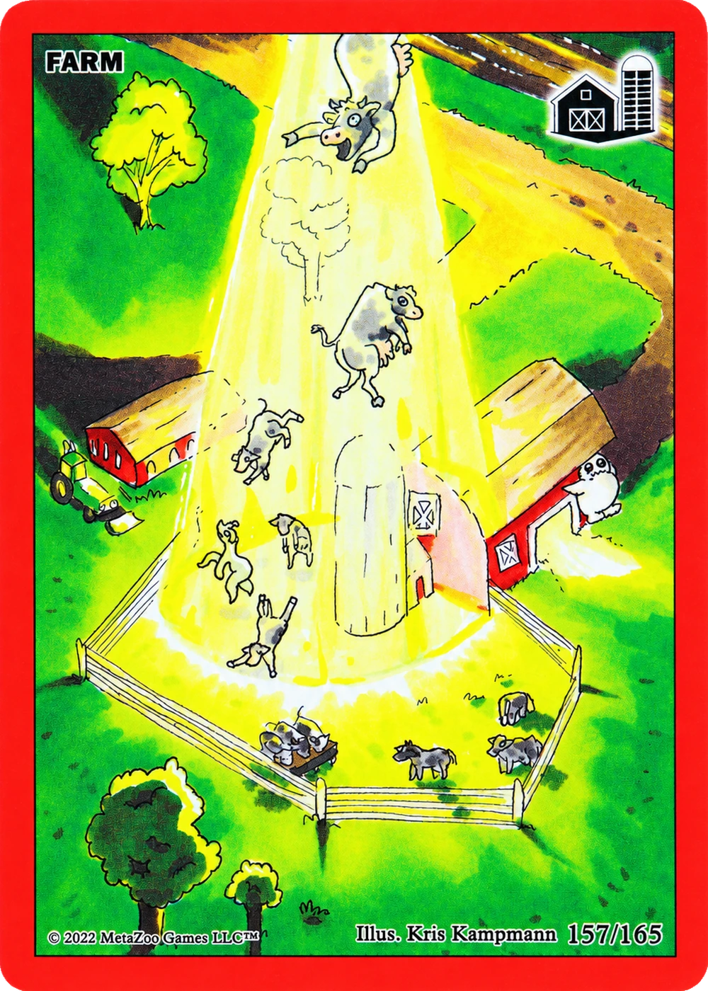 Farm 157/165 Non-Holo MetaZoo UFO