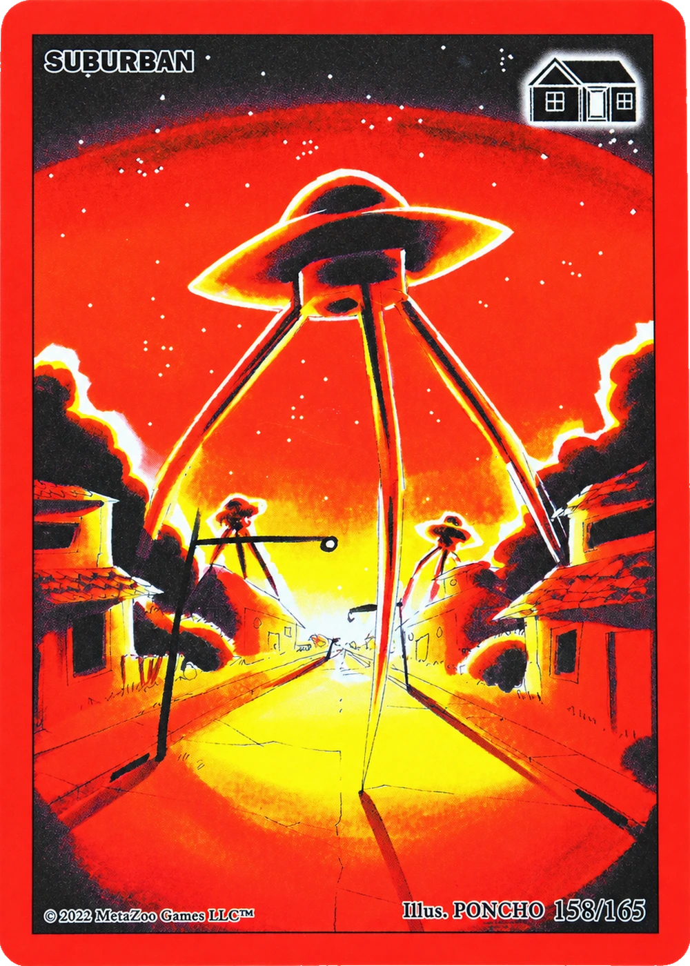 Suburban 158/165 Non-Holo MetaZoo UFO