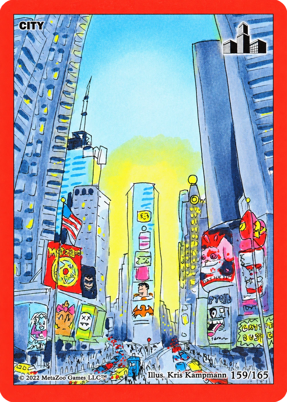 City 159/165 Non-Holo MetaZoo UFO