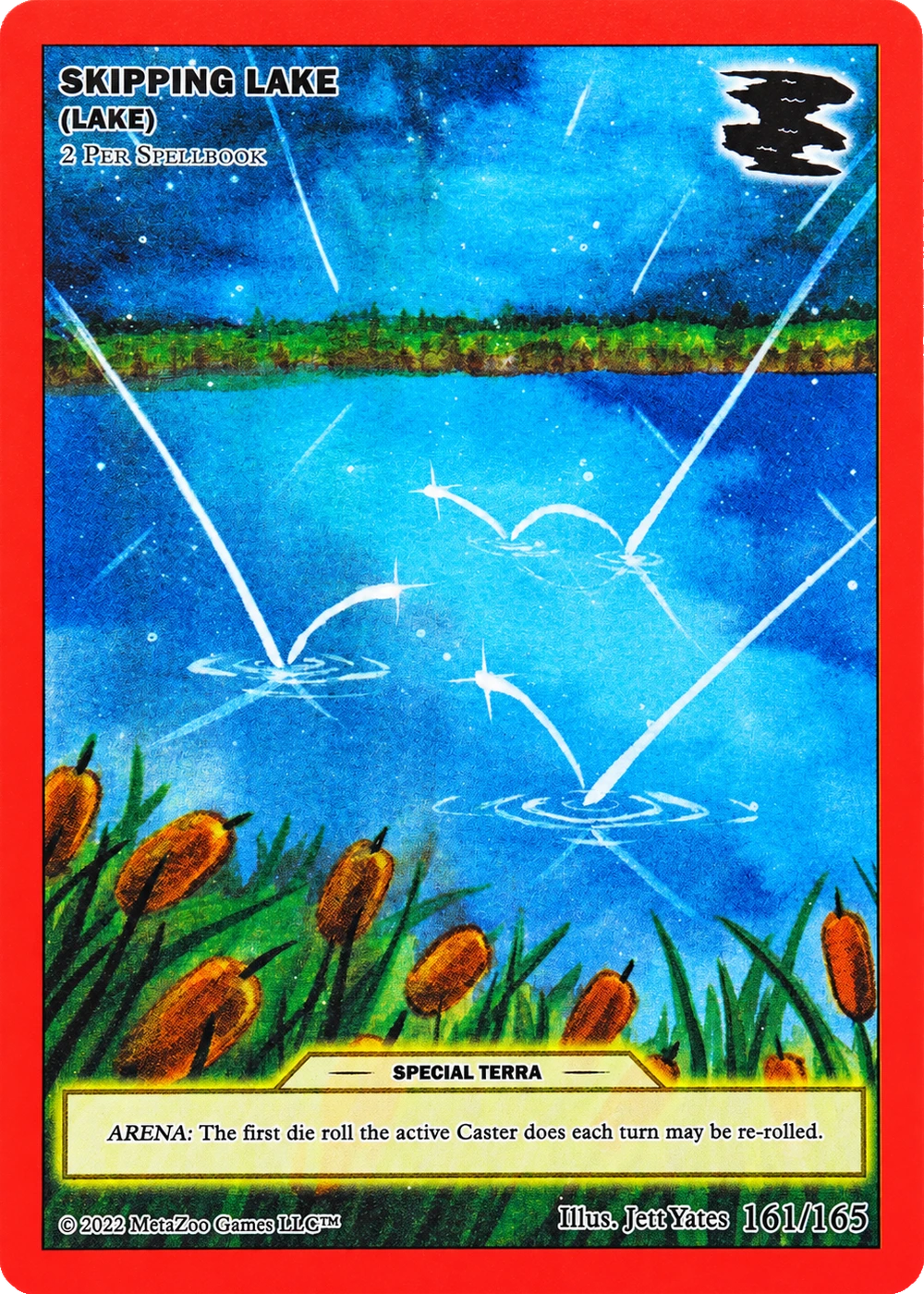 Skipping Lake (Lake) 161/165 Non-Holo MetaZoo UFO