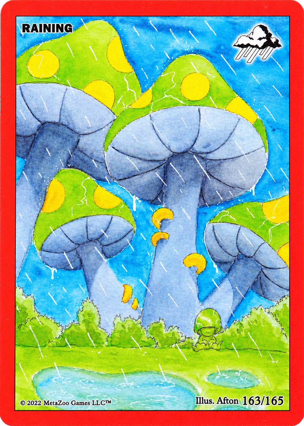 Raining 163/165 Non-Holo MetaZoo UFO