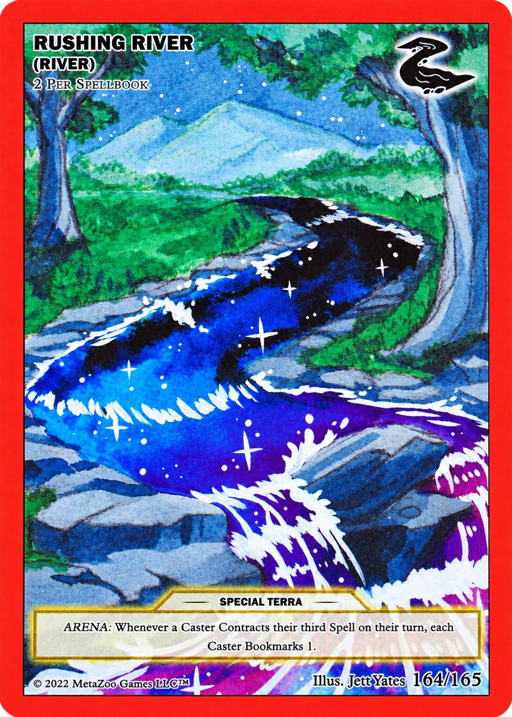 Rushing River (River) 164/165 Non-Holo MetaZoo UFO