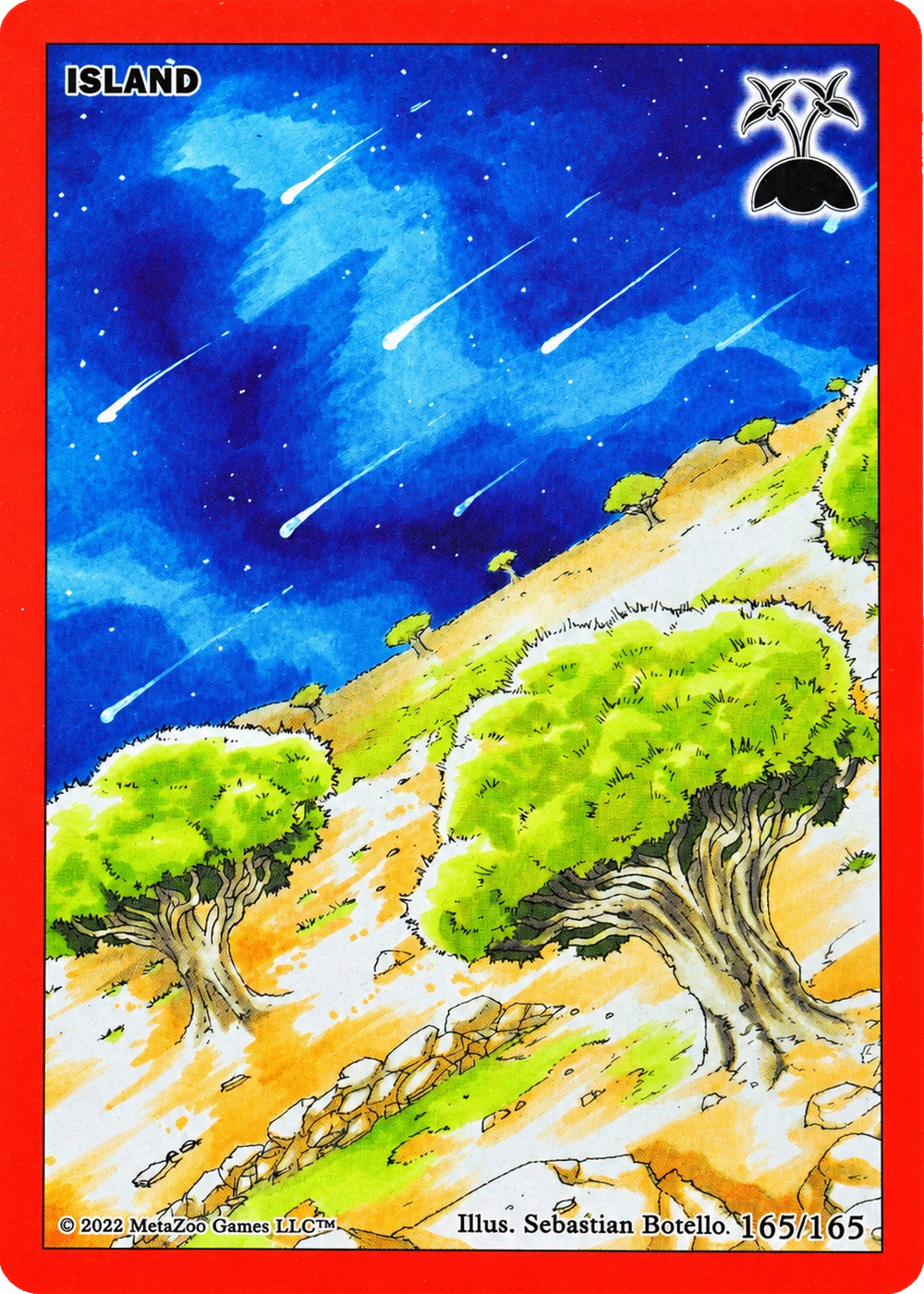 Island 165/165 Non-Holo MetaZoo UFO