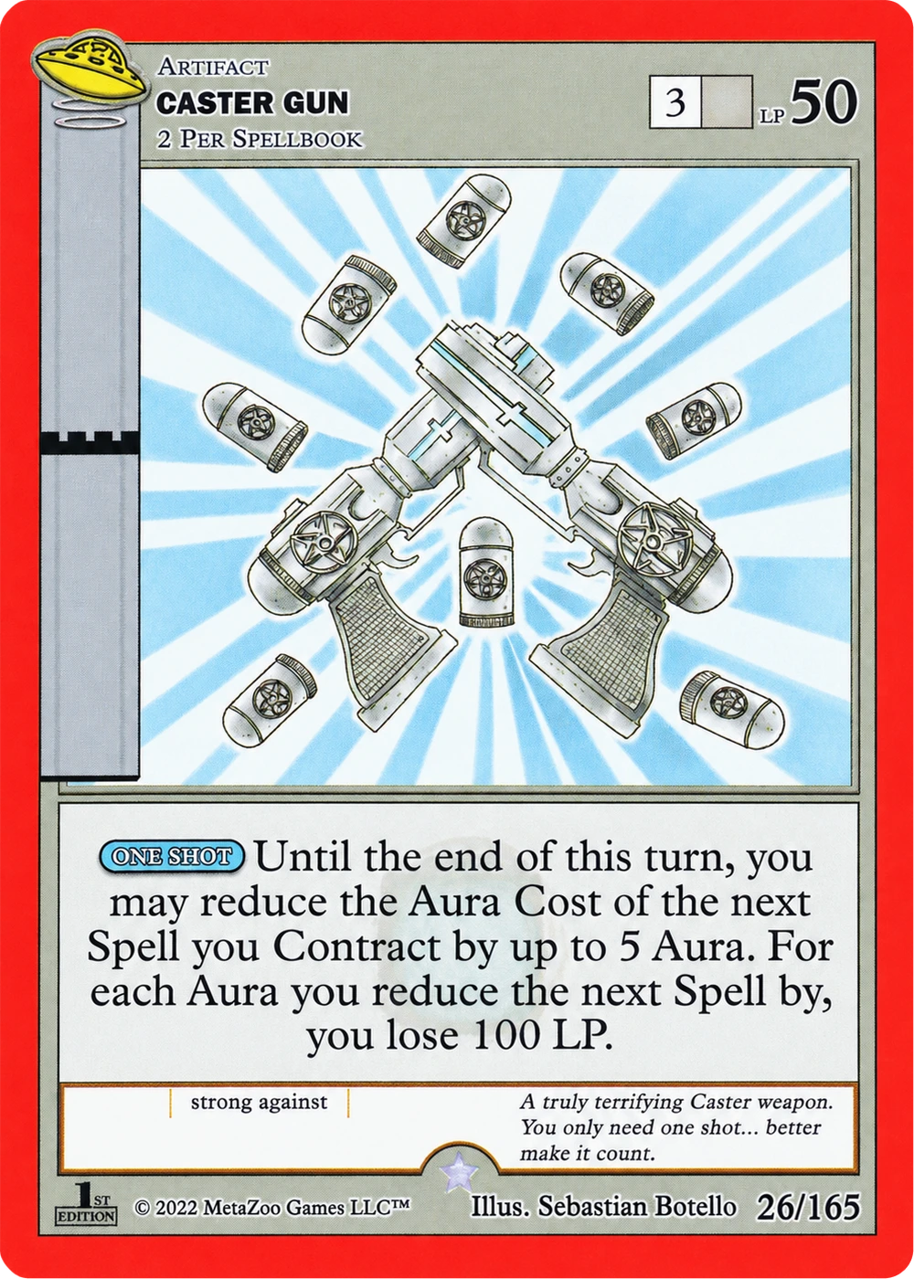 Caster Gun 26/165 Non-Holo MetaZoo UFO