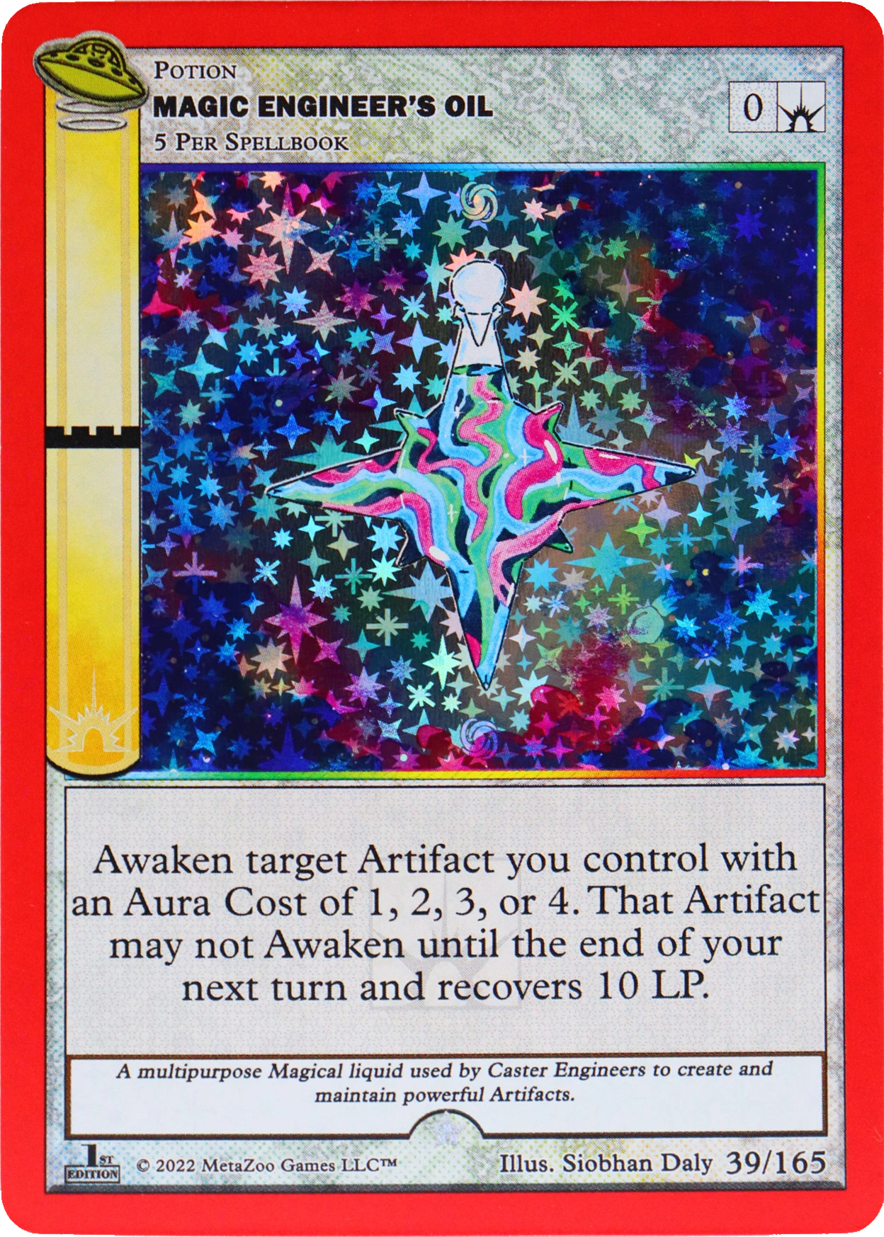 Magic Engineer's Oil 39/165 Full Holo MetaZoo UFO