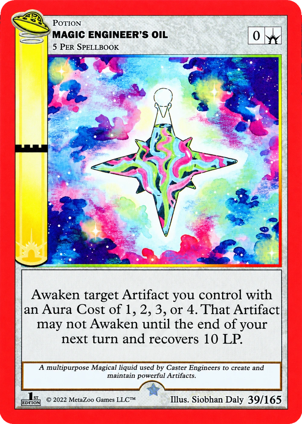 Magic Engineer's Oil 39/165 Non-Holo MetaZoo UFO