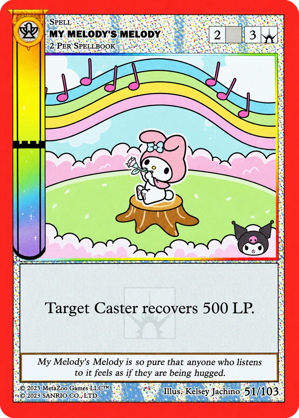 My Melody's Melody 51/103 Non-Holo — Kuromi's Cryptid Carnival
