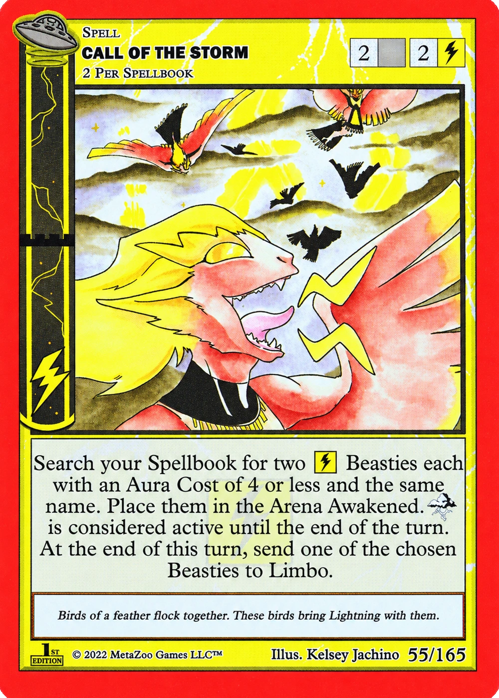Call of the Storm 55/165 Non-Holo MetaZoo UFO