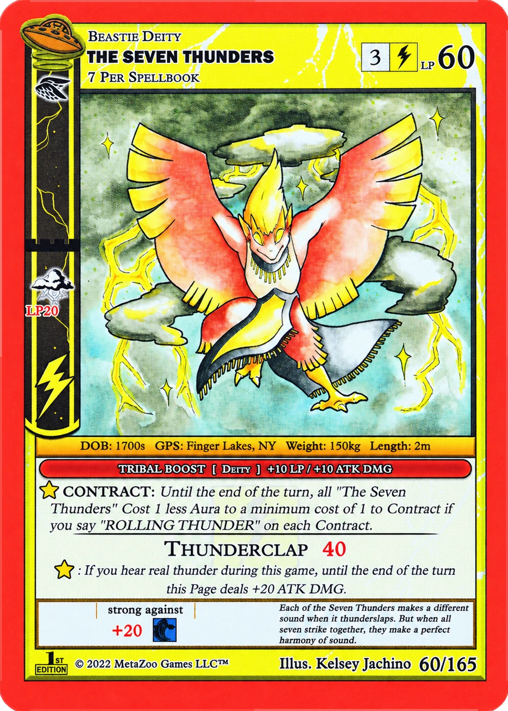 The Seven Thunders 60/165 Non-Holo MetaZoo UFO