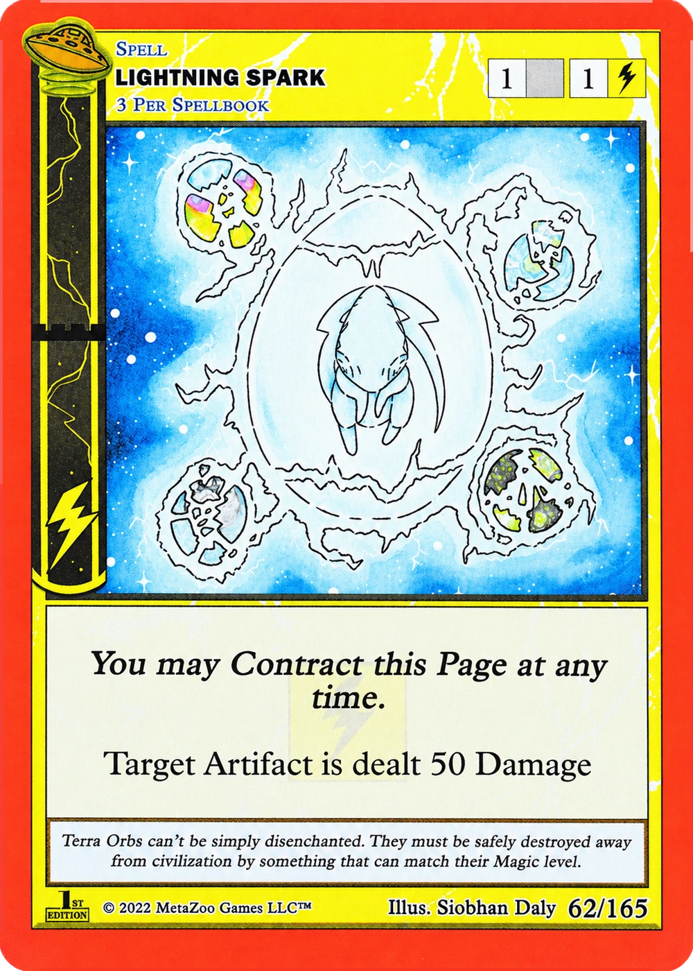 Lightning Spark 62/165 Non-Holo MetaZoo UFO