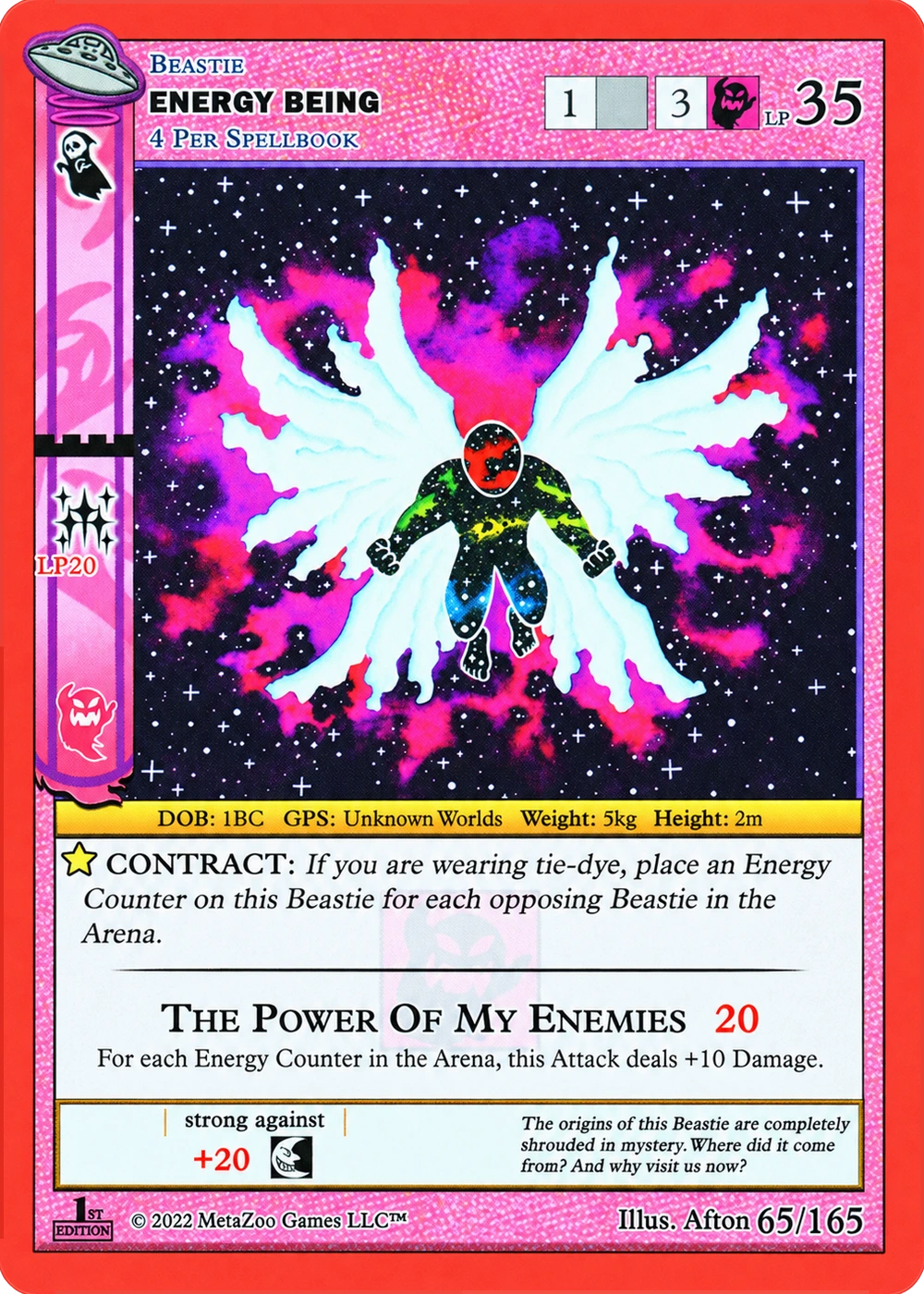 Energy Being 65/165 Non-Holo MetaZoo UFO