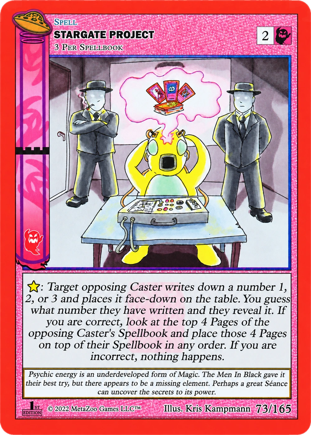 Stargate Project 73/165 Non-Holo MetaZoo UFO