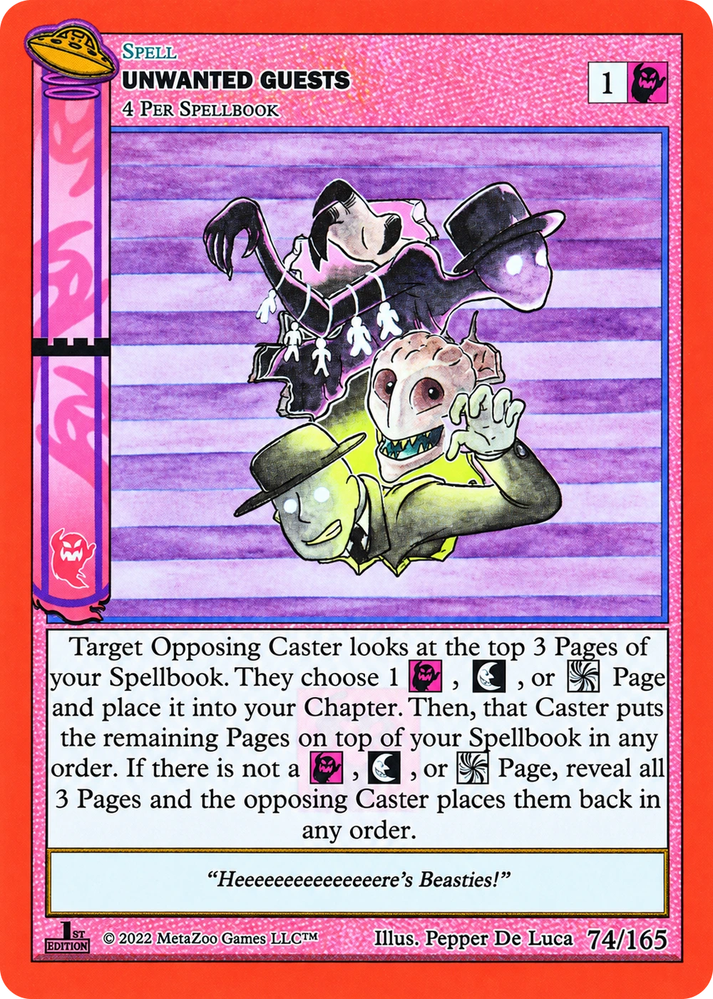 Unwanted Guests 74/165 Non-Holo MetaZoo UFO