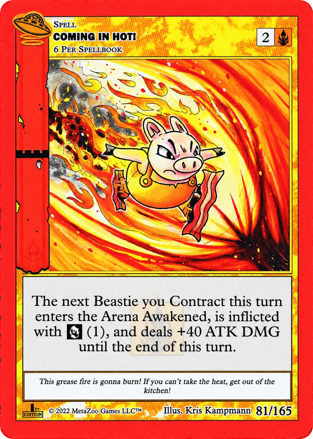 Coming in Hot! 81/165 Non-Holo MetaZoo UFO
