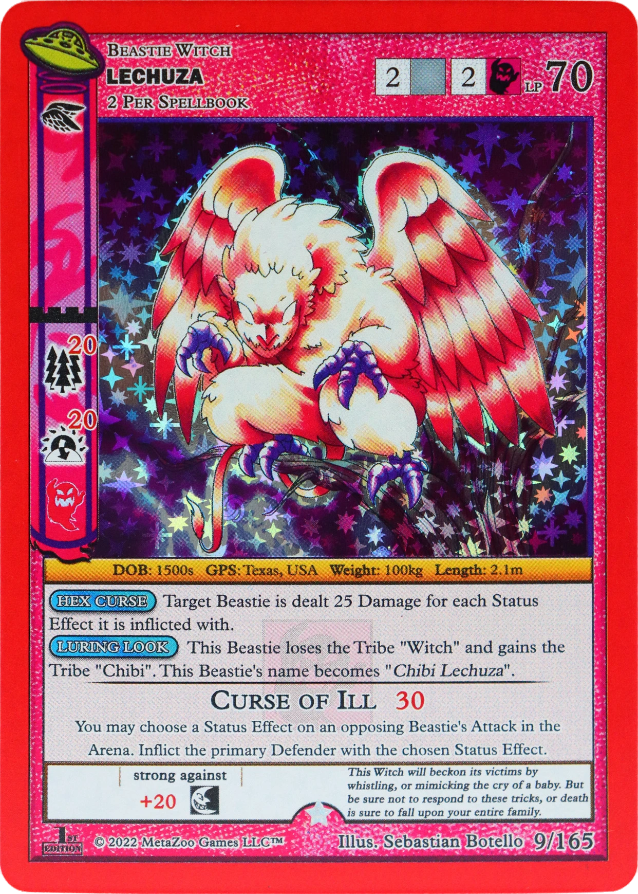 Lechuza 9/165 Full Holo MetaZoo UFO