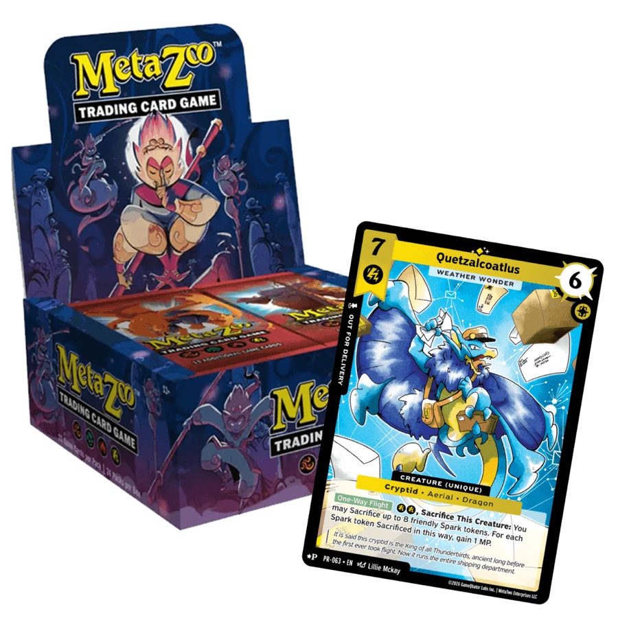 MetaZoo Base Set booster box from the 2025 relaunch