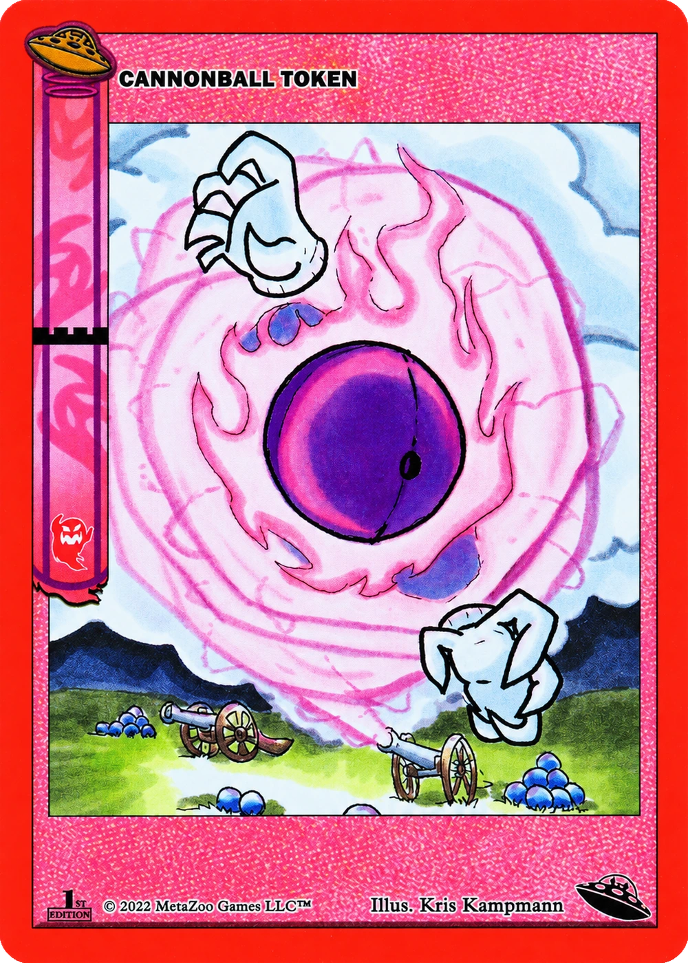 Cannonball Token Non-Holo MetaZoo UFO