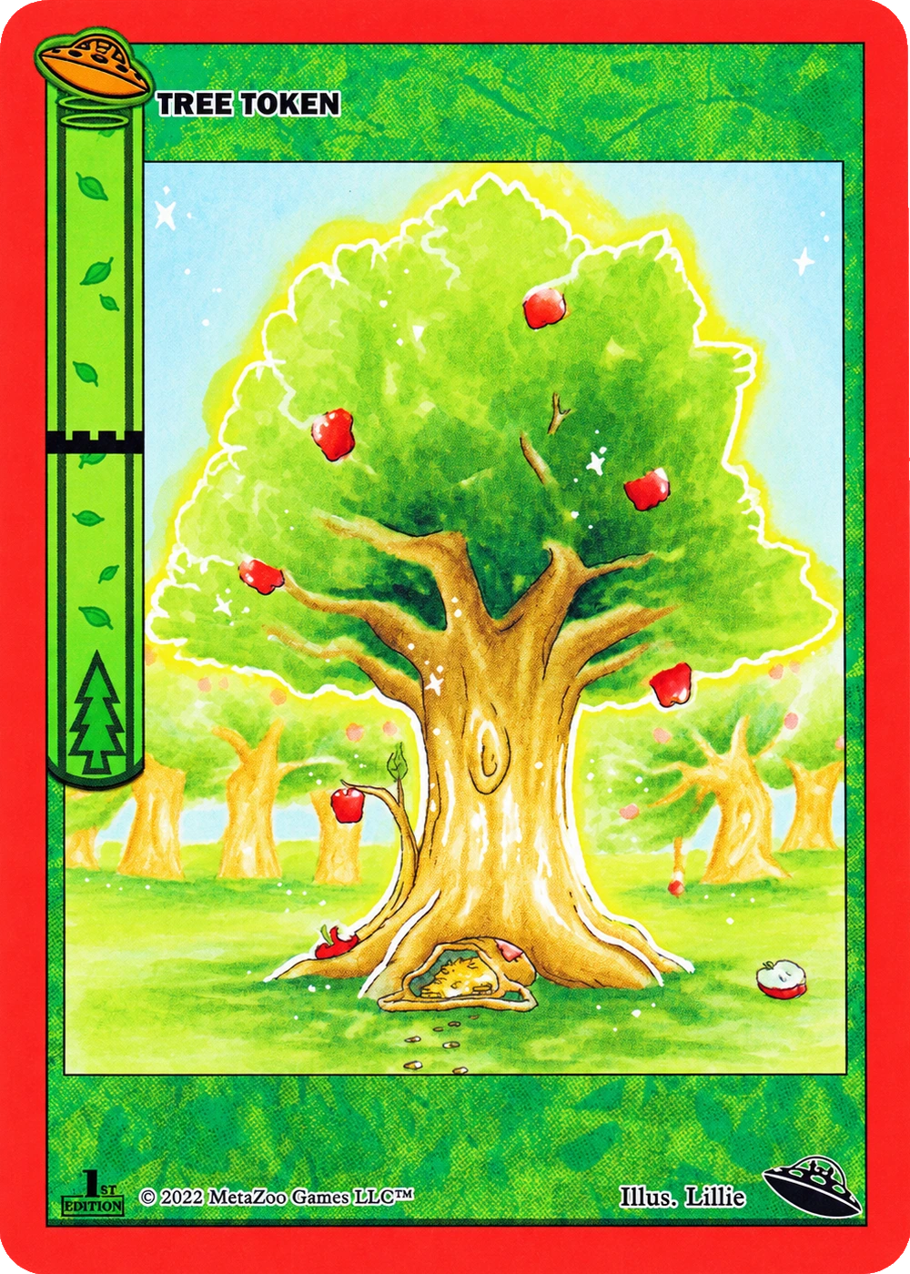 Tree Token Non-Holo MetaZoo UFO
